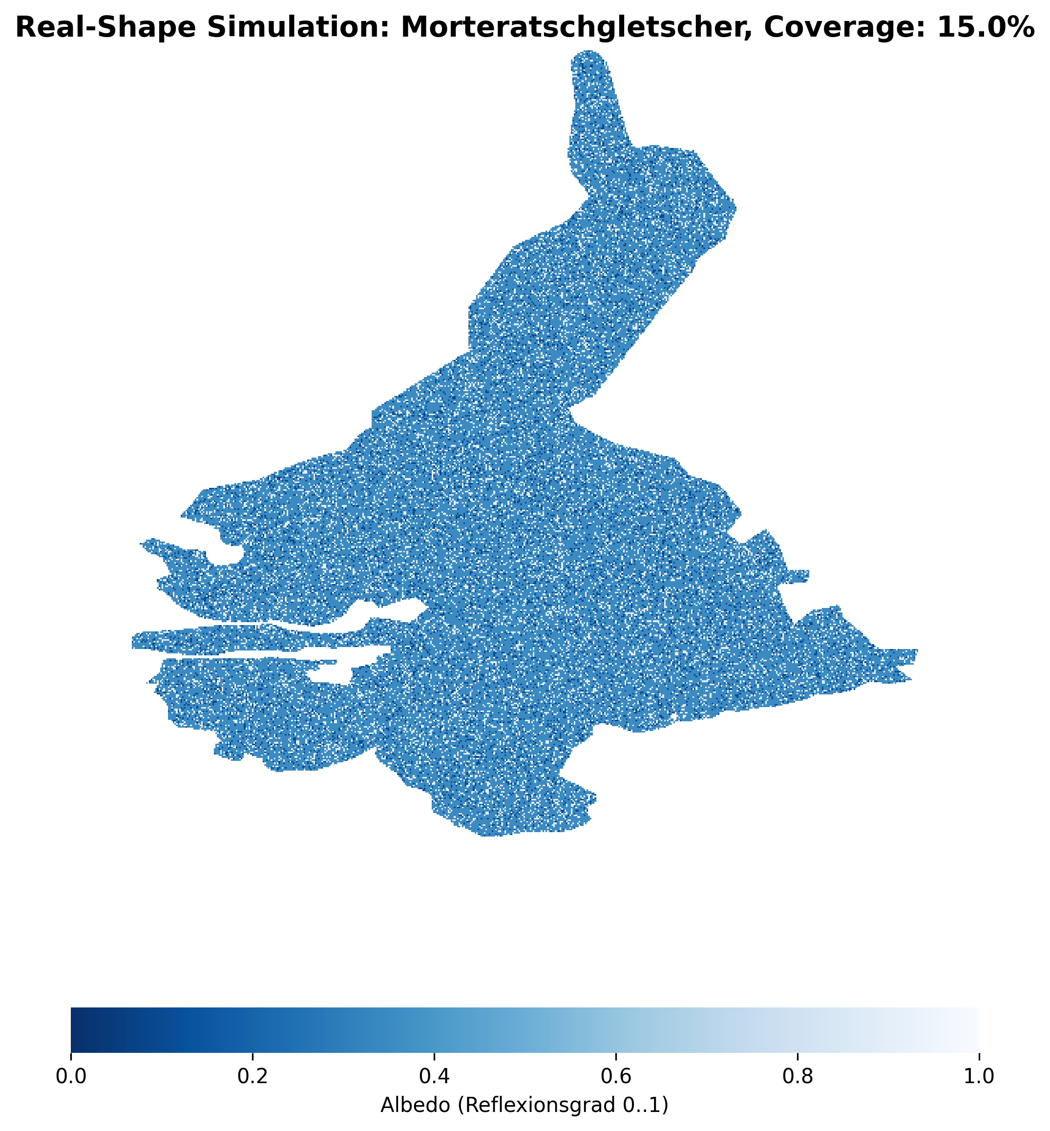 Gletscherkontur Morteratsch